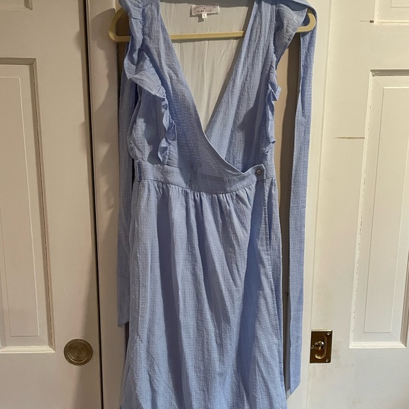 Pink lily x Caitlin Covington positano dress blue size small - Picture 2 of 2